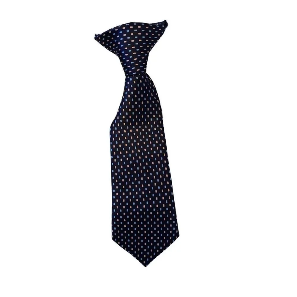 Sahara Club 8inch Boys Clip On Tie Toddler Formal Dress Up Wedding